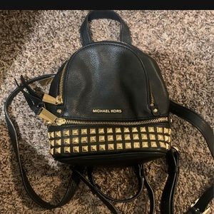 michael kors mini backpack